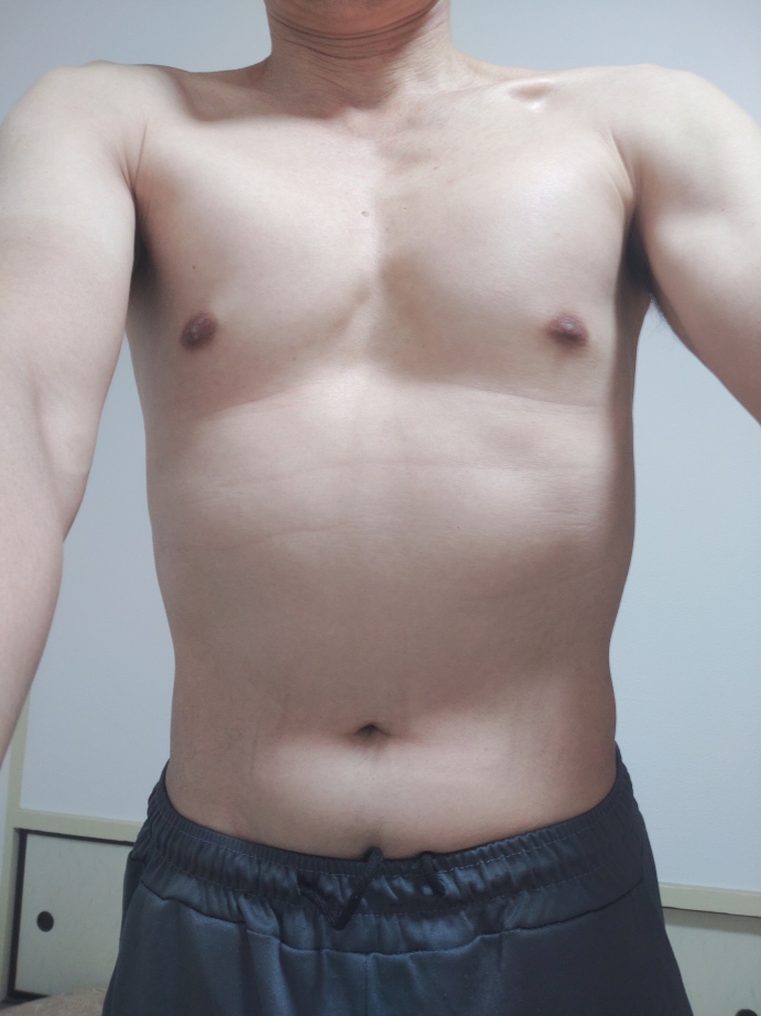 現在の上半身の状態